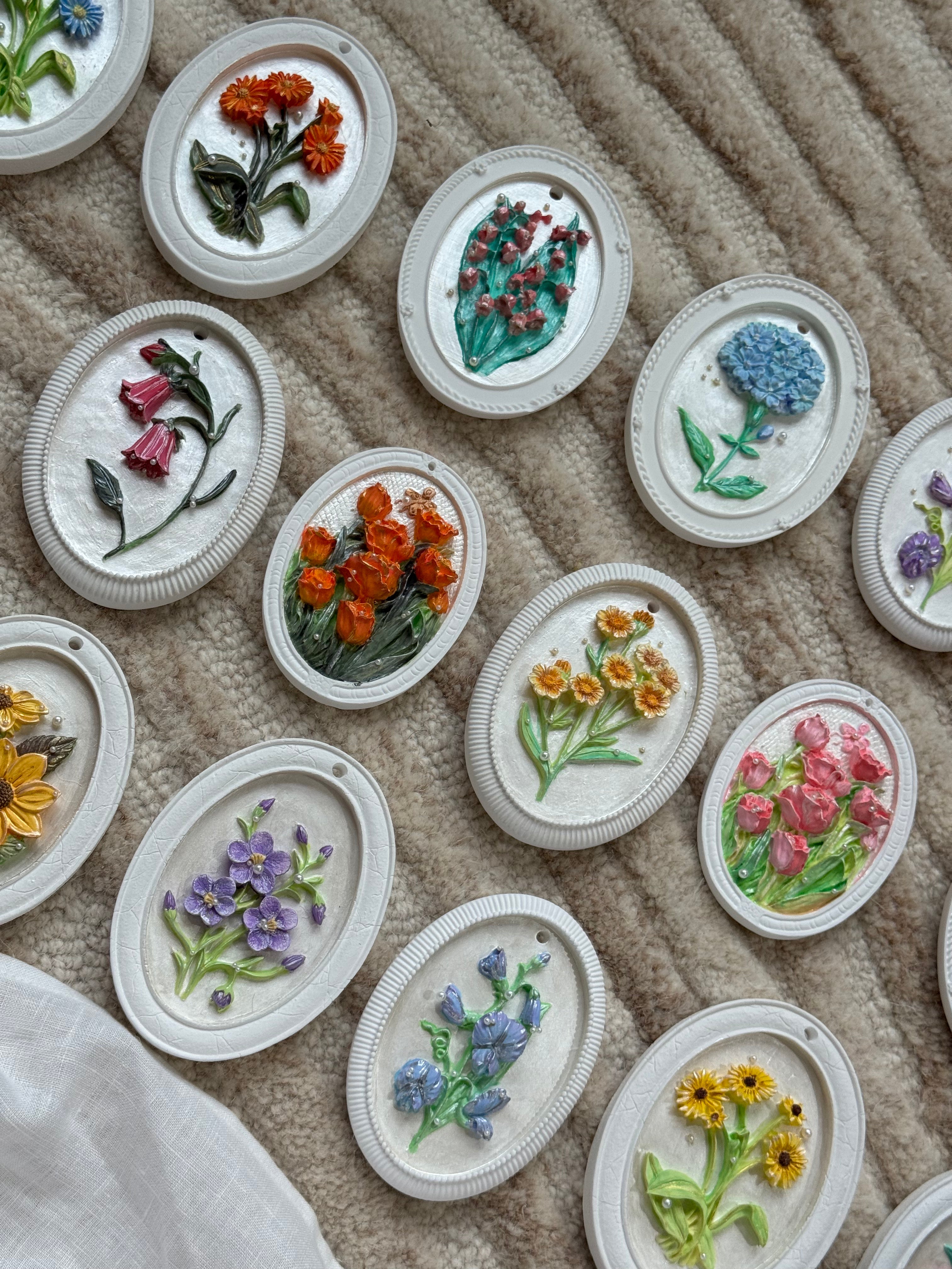 Painting Aroma Stones for My Own Wedding