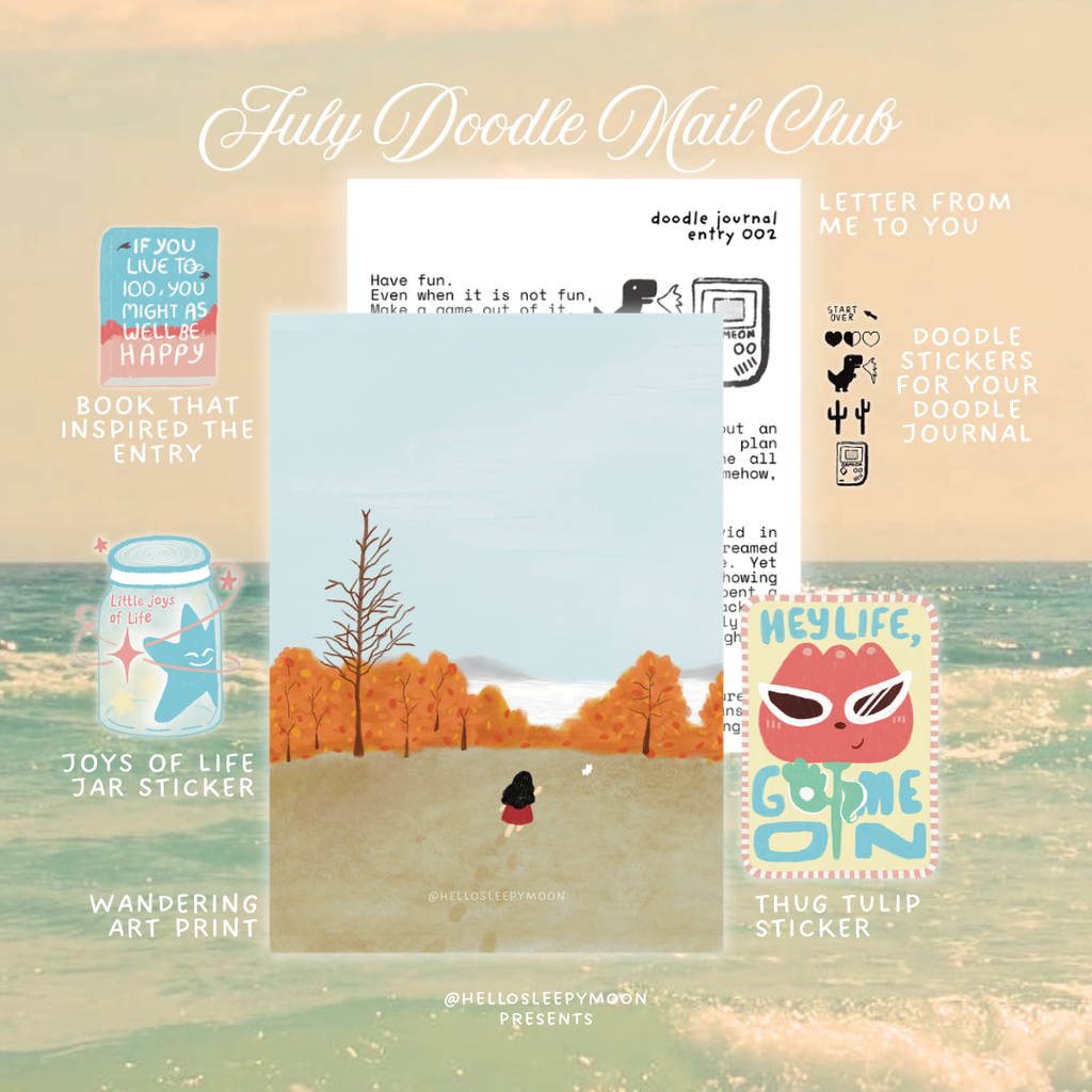 July Doodle Mail Club