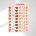 Doggo Emoji Sticker Sheet