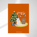 HO HO HO Art Print