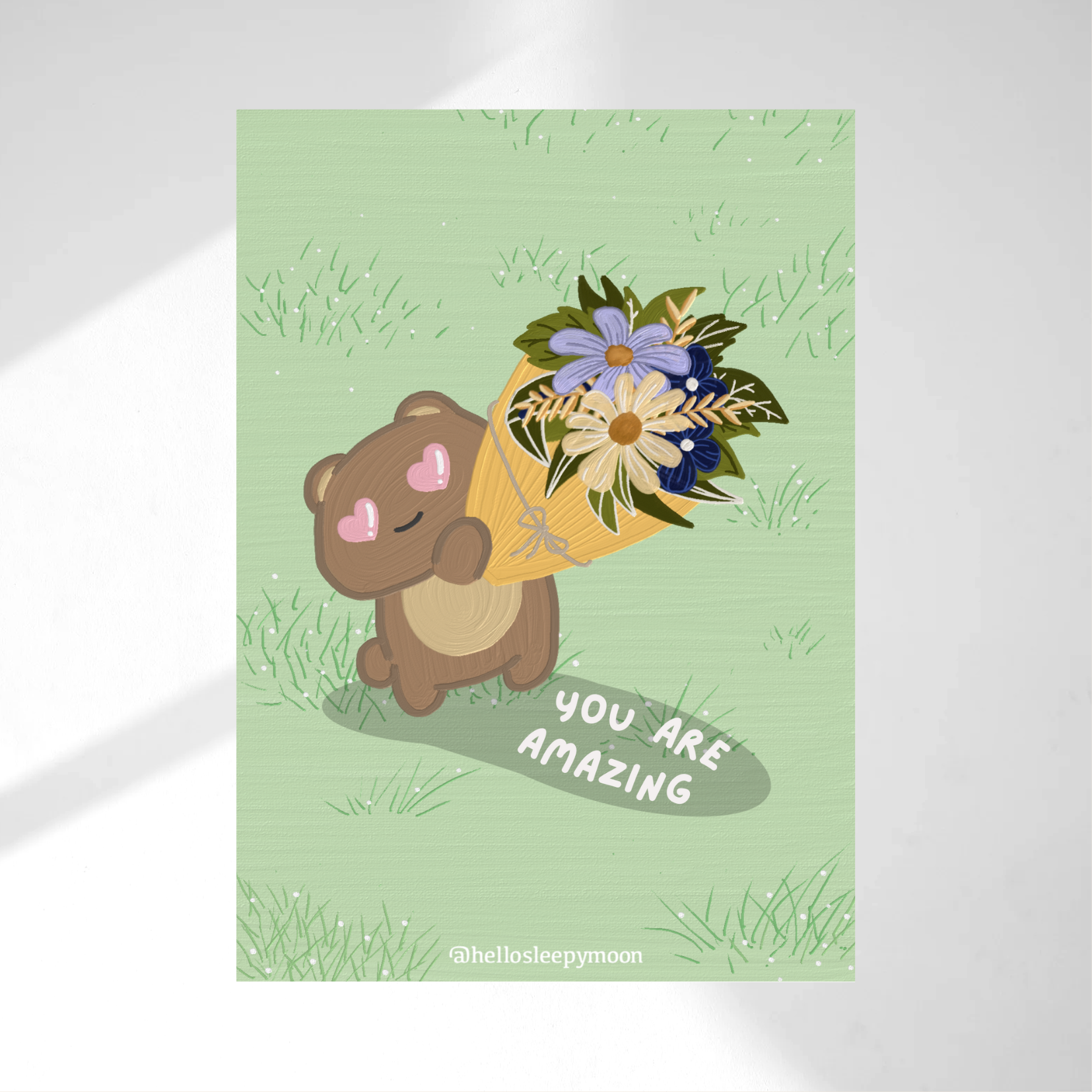 You Are Amazing Art Print