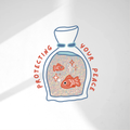 Protect Your Peace Die Cut Sticker