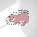 Work Hard Nap Harder Die Cut Sticker