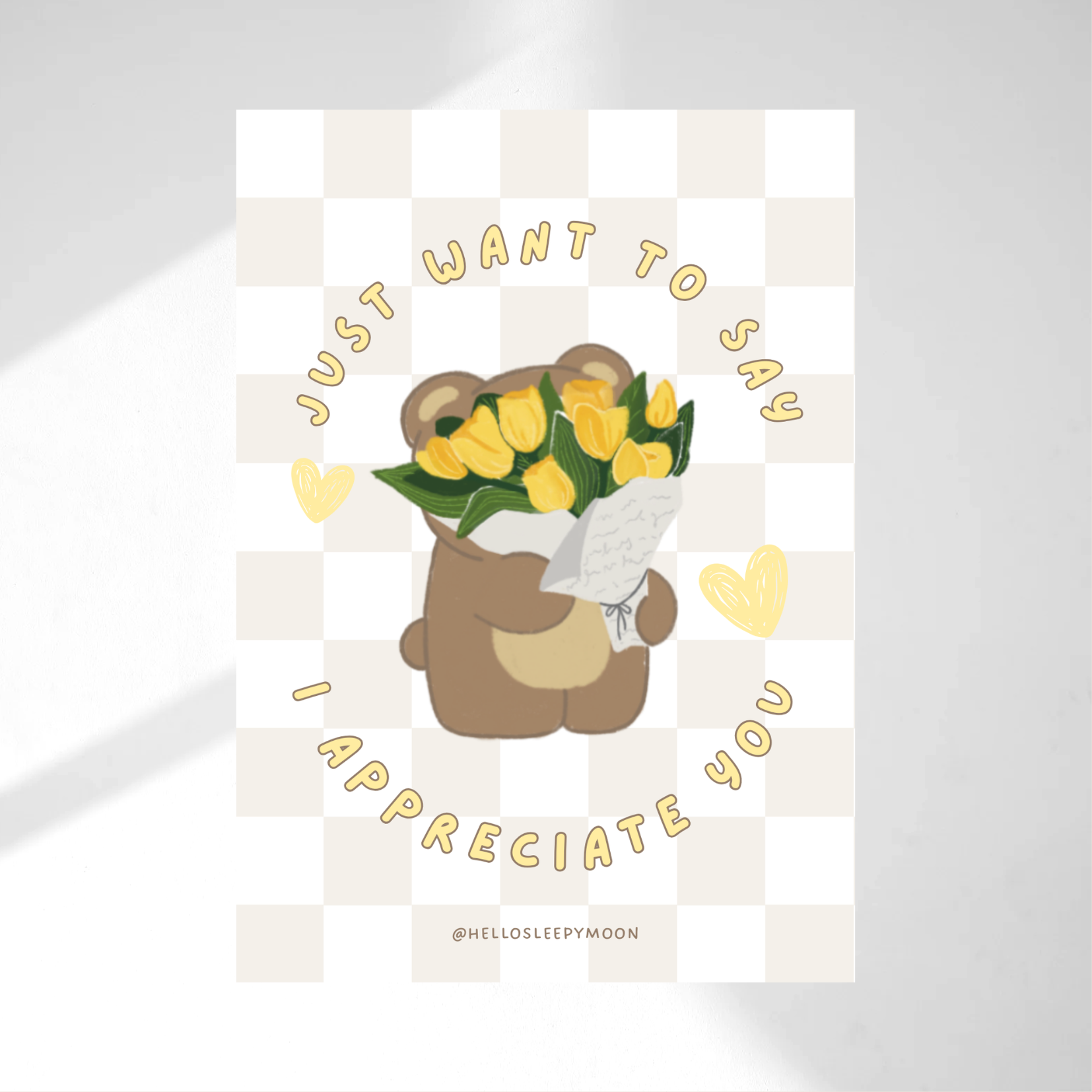 I Appreciate You Art Print