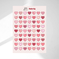 Hearts Sticker Sheet