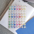 Pastel emoji stickers for planner